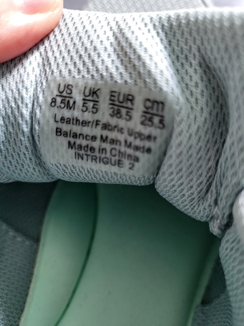 Ryka Women's Mint Lace-Up Athletic Sneakers 8.5 Memory Foam Insole - Picture 4 of 8